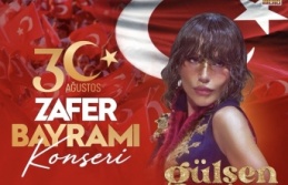 Alanya’da 30 Ağustos coşkusu Gülşen konseriyle taçlanacak!