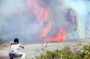 İşte saniye saniye Alanya'daki korkunç yangın