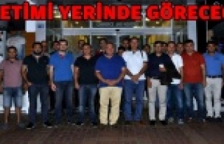 ALTSO HEYETİ YOLA ÇIKTI