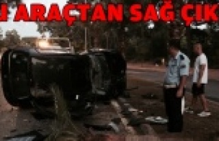 EMNİYET KEMERİ HAYAT KURTARDI