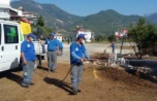 KURBAN SATIŞ YERLERİ İLAÇLANDI