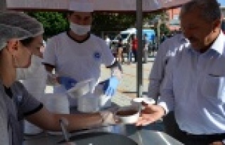 BÜYÜKŞEHİR'DEN ALANYA'YA AŞURE JESTİ