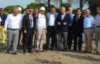 ÇAVUŞOĞLU AKSU'DA İNCELEME YAPTI