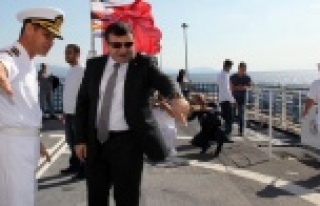 İLK GÜNDEN ZİYARETÇİ AKININA UĞRADI