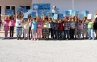 MİNİKLERE ÇEVRE BİLİNCİ AŞILANIYOR