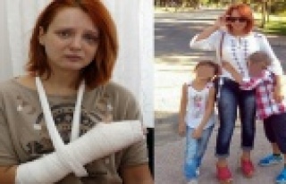 TÜYLER ÜRPERTEN KADINA ŞİDDET OLAYI
