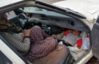 6 AYLIK BEBEĞİN HURDA ARACINDAKİ DRAMI