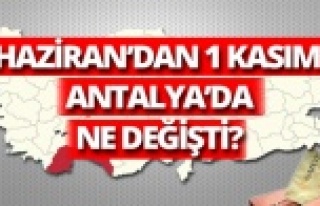 ANTALYA'NIN İLÇELERİNDE KİM KAÇ OY ALDI?