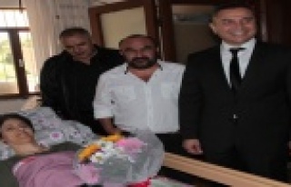 FELÇLİ ÖĞRETMENE ANLAMLI ZİYARET