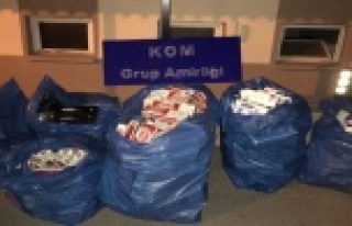 MANAVGAT EMNİYETİNDEN UYUŞTURUCU VE KAÇAK SİGARA...