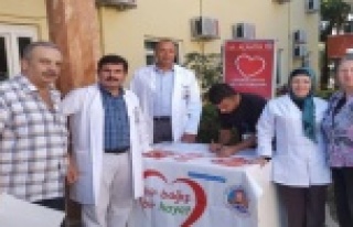 ORGAN BAĞIŞI İÇİN SAHNE ALDILAR