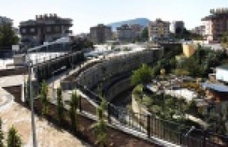 SAK IRMAĞI PARK PROJESİNDE SONA GELİNİYOR