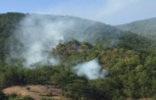 SAPADERE'DE KORKUTAN YANGIN