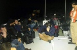 34 KAÇAK GÖÇMEN YAKALANDI