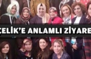 ÇELİK'E ALANYA'DAN İLK ZİYARET