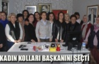 CHP KADIN KOLLARI BAŞKANINI SEÇTİ