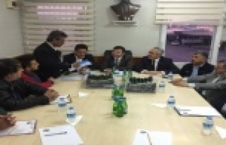 TANRISEVEN ÇİFTÇİLERiN SORUNLARINI DİNLEDİ