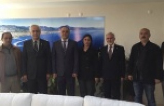 YENİ YÖNETİM ZİYARET TURUNU SÜRDÜRÜYOR