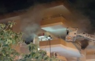 ALANYA'DA KORKUTAN ÇİFTE YANGIN