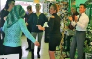 BAYANLARI MATİNADA COŞTURDU