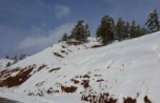 KUŞYUVASI'NDA KARLI TÜNEL KEYFİ