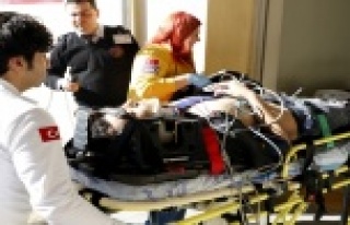 FAKÜLTE İNŞAATINDA İŞ KAZASI: 1 AĞIR YARALI