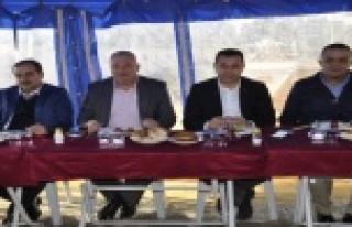 HALCİLERLE BİR ARAYA GELDİLER