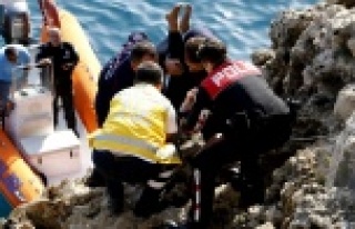 İTFAİYE ERİNİN OMZUNDA HAYATA TUTUNDU