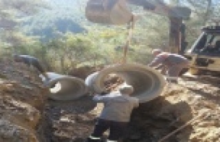 KIRSALDA ÇALIŞMALAR SÜRÜYOR