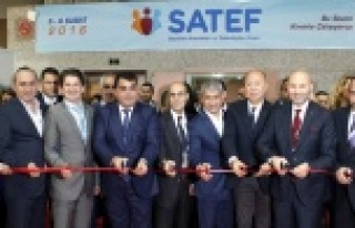 SATEF FUARI AÇILDI