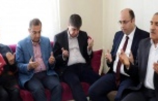 ŞEHİT EVİNE TAZİYE ZİYARETİ