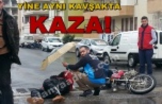 YARALI YAĞMUR ALTINDA AMBULANS BEKLEDİ