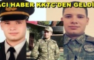 AYNI GÜNDE İKİNCİ ACI HABER..