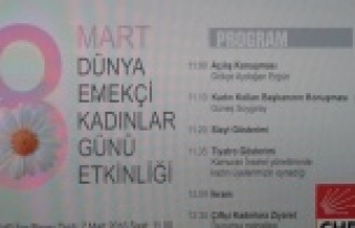 CHP'Lİ KADINLARDAN TİYATROLU KUTLAMA