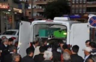 İNŞAATTAN DÜŞEN İŞÇİ SON YOLCULUĞUNA UĞURLANDI