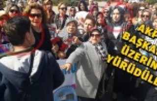 KADINLAR GÜNÜNDE KADINA SALDIRDILAR