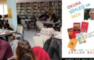 KÜTÜPHANE HAFTASI İÇİN ÖZEL MİSAFİR