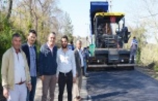 SICAK ASFALTA İLK KEZ KAVUŞTULAR