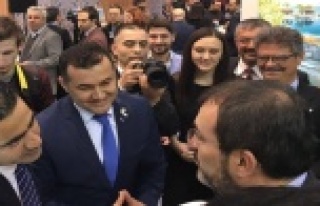 YÜCEL UKRAYNA’DA ALANYA’YI TANITIYOR