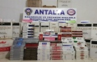 60 BİN PAKET KAÇAK SİGARA ELE GEÇİRİLDİ