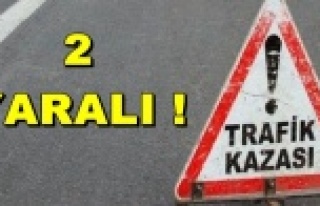 ALANYA'DA OTOMOBİLLE MOTOSİKLET ÇARPIŞTI