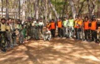 ALANYA'DA PAINTBALL HEYCANI