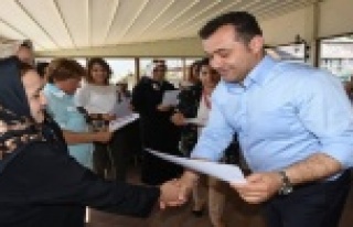 BAYANLARA YÖRESEL YEMEK SERTİFİKASI