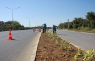 BELEDİYE D-400'DE ÇALIŞMALARI SÜRDÜRÜYOR