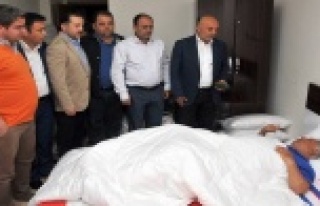 HÜSEYİN KALPAR HASTANEDE