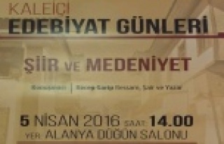 KALEİÇİ EDEBİYAT GÜNLERİ ALANYA'DA