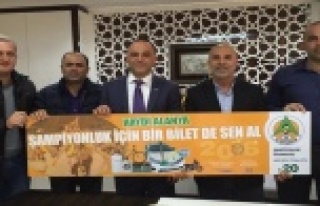 'ŞAMPİYONLUK PİYANGOSUNA DESTEK VERİN'