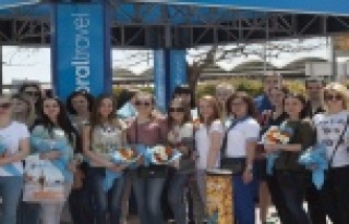 SEZONUN İLK POLONYALI TURİSTLERİ GELDİ