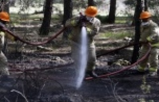 YANGINI SÖNDÜRMEK İÇİN KIYASIYA UĞRAŞTILAR