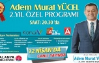 YÜCEL, 3 AYRI TV PROGRAMINDA 2 YILINI ANLATACAK